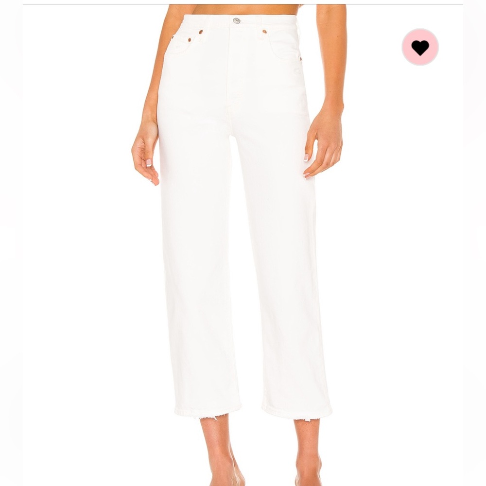 Levi's Rib cage straight ankle jeans